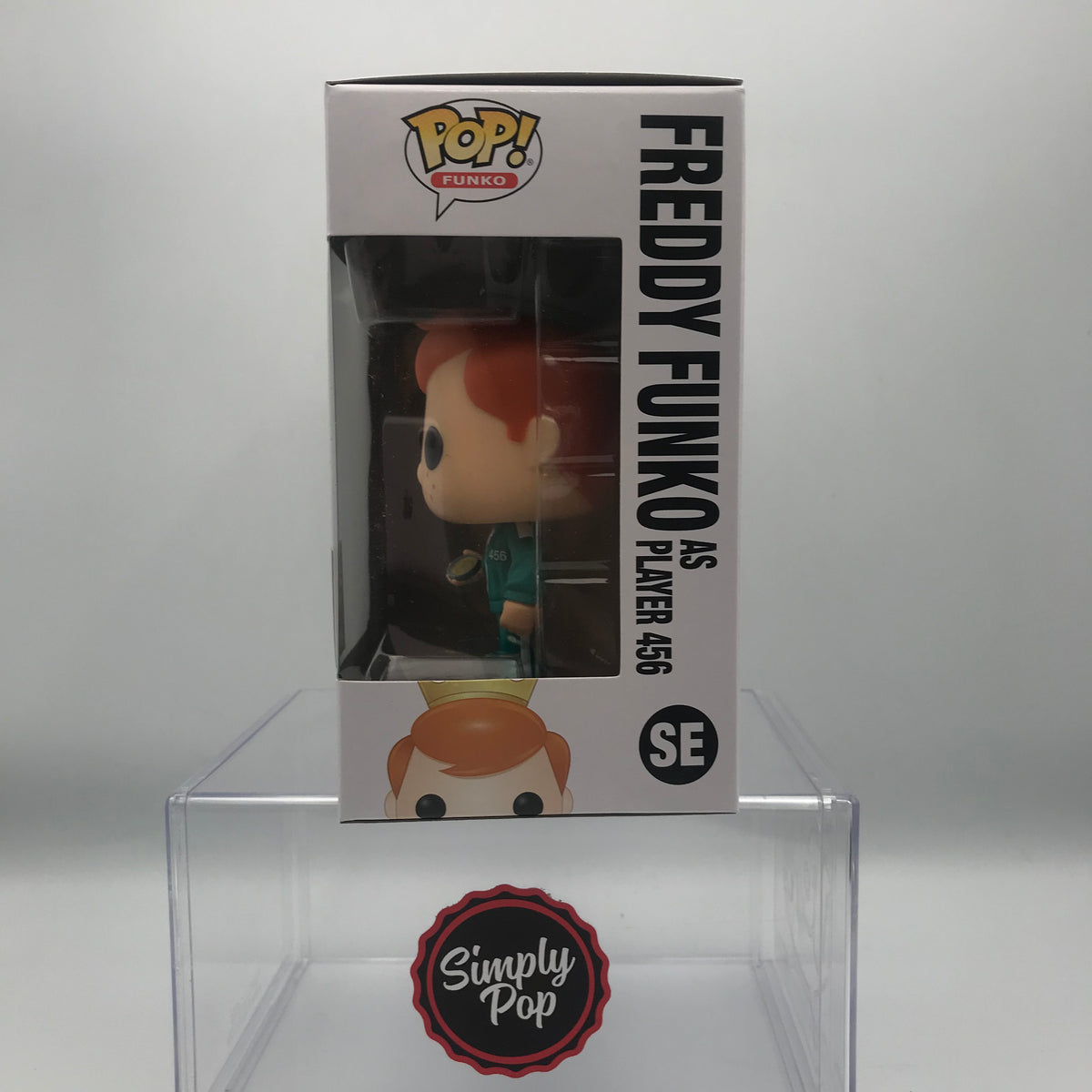 Freddy Funko as newest Player 456 Squid Game Fundays 2000