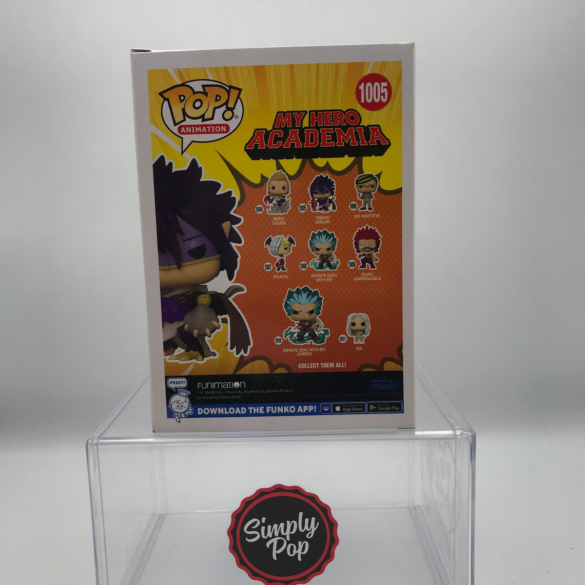 tamaki mha funko pop