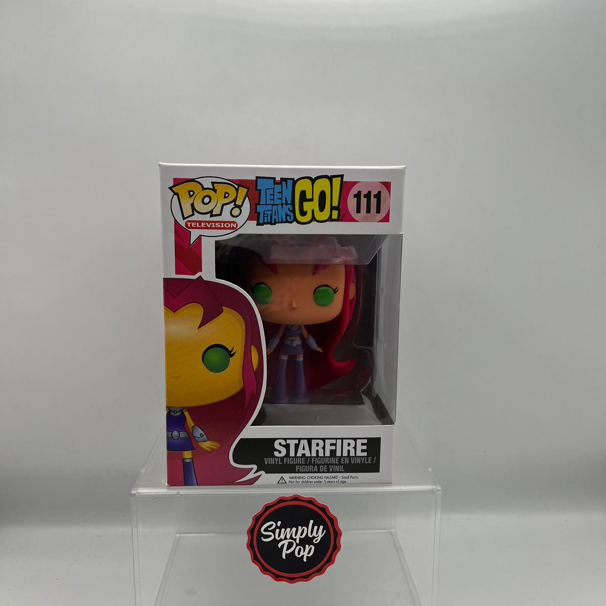 Funko Pop Starfire #111 Teen Titans Go! Television Vaulted Grail – Simply  Pop