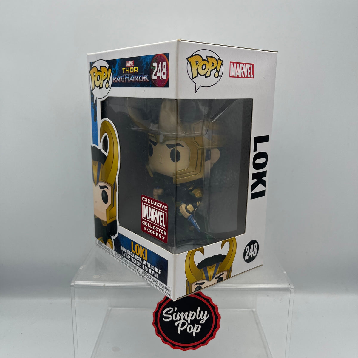 Loki newest thor: ragnarok collectors corp funko