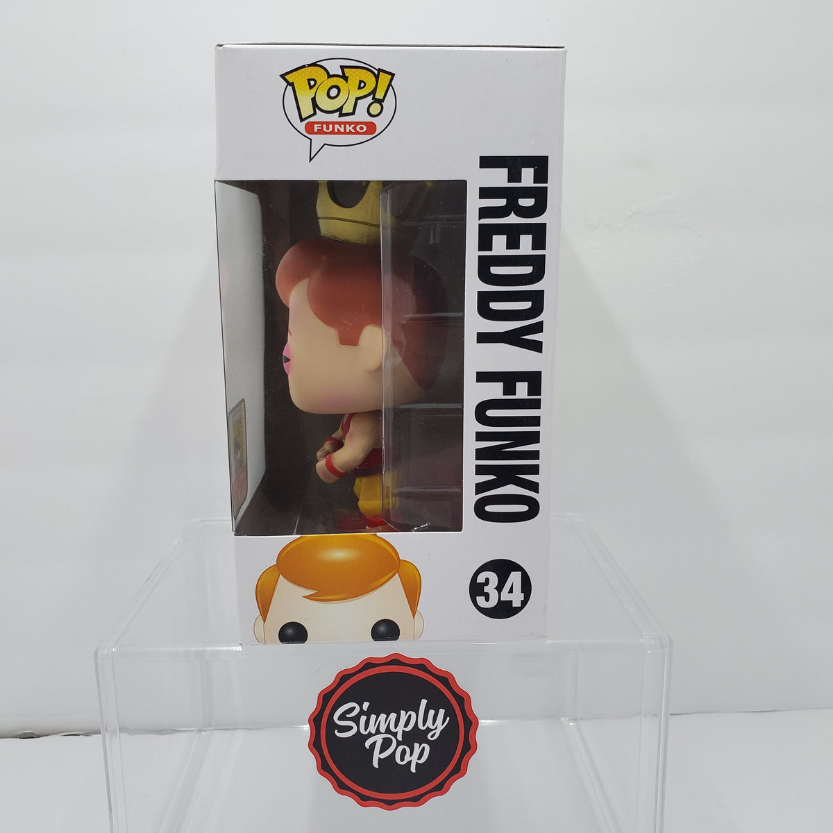 Funko Pop Freddy Funko as Hulk Hogan Injured #34 LE 500 PCS Grail