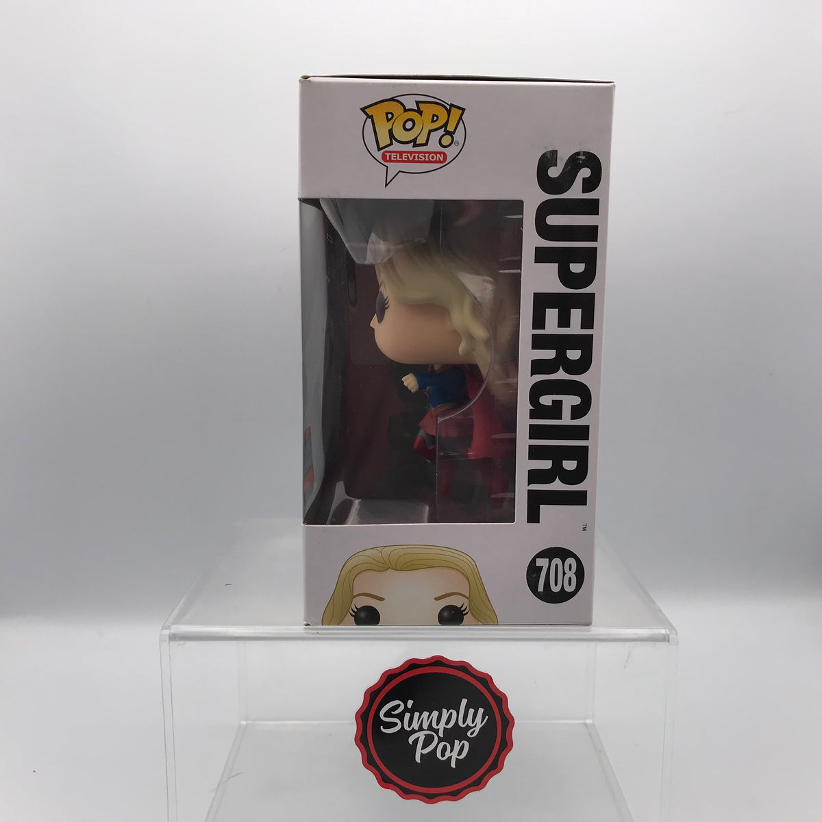 Funko Pop Supergirl Flying #708 2018 NYCC New York Fall Convention Exc