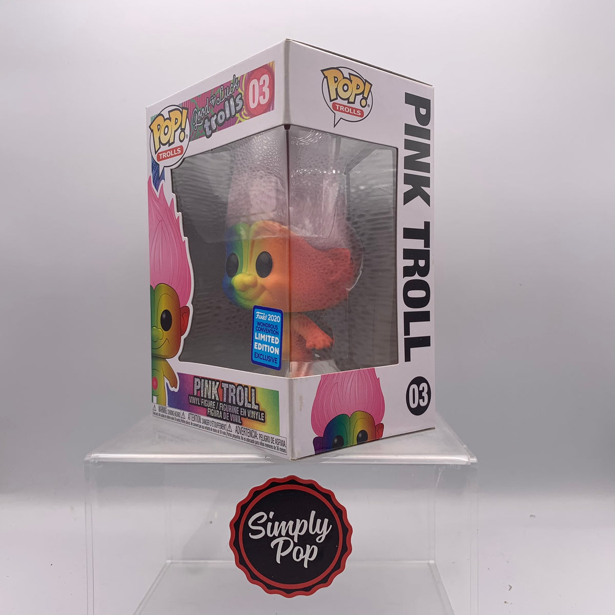 Funko Pop! Good Luck Trolls - Rosa Troll #06 - Loja TSC