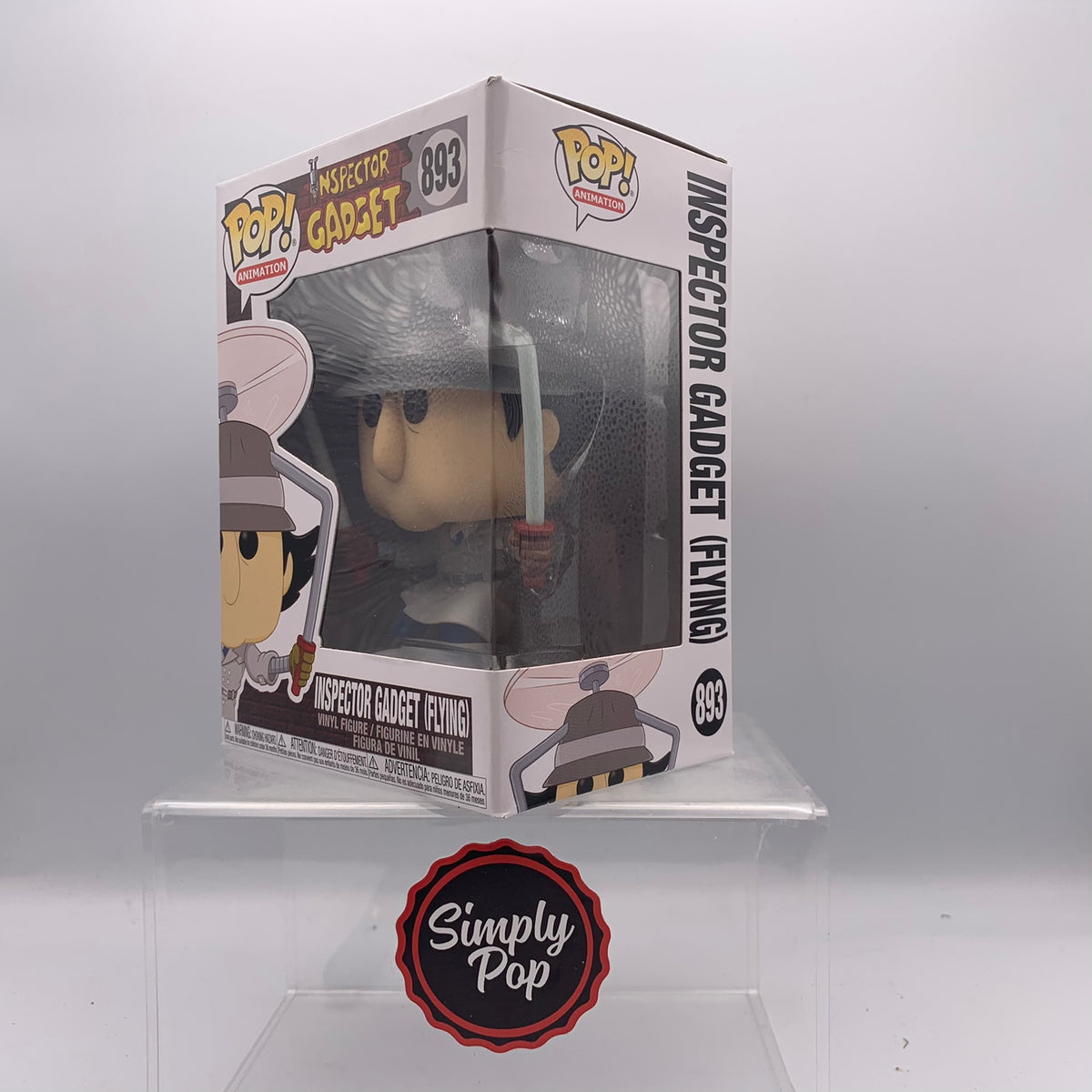 Funko Pop Inspector Gadget (Flying) #893 Animation