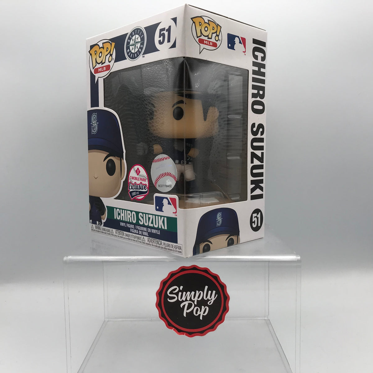 Funko, Toys, Funko Pop 3 Mariners 000 Pcs Tmobile Exclusive