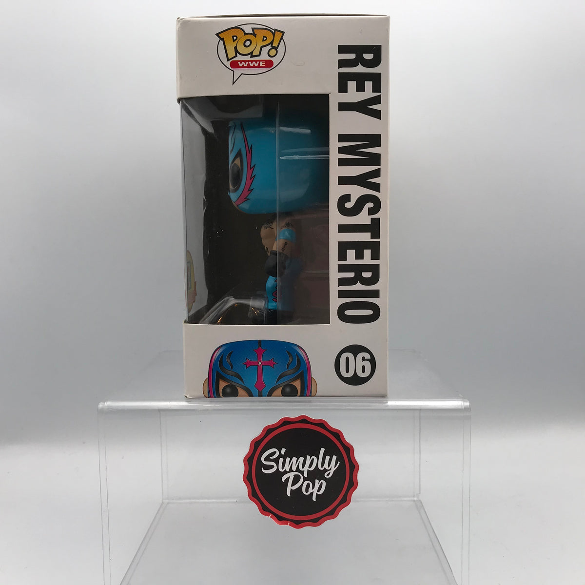 Funko pop wwe rey mysterio blue good outfit 06 vaulted