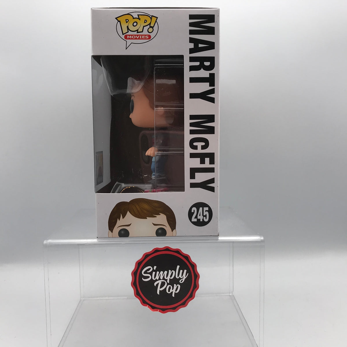 Funko Pop Freddy Funko As Marty Mcfly on shops Hover Board Back 2 The Future OOB