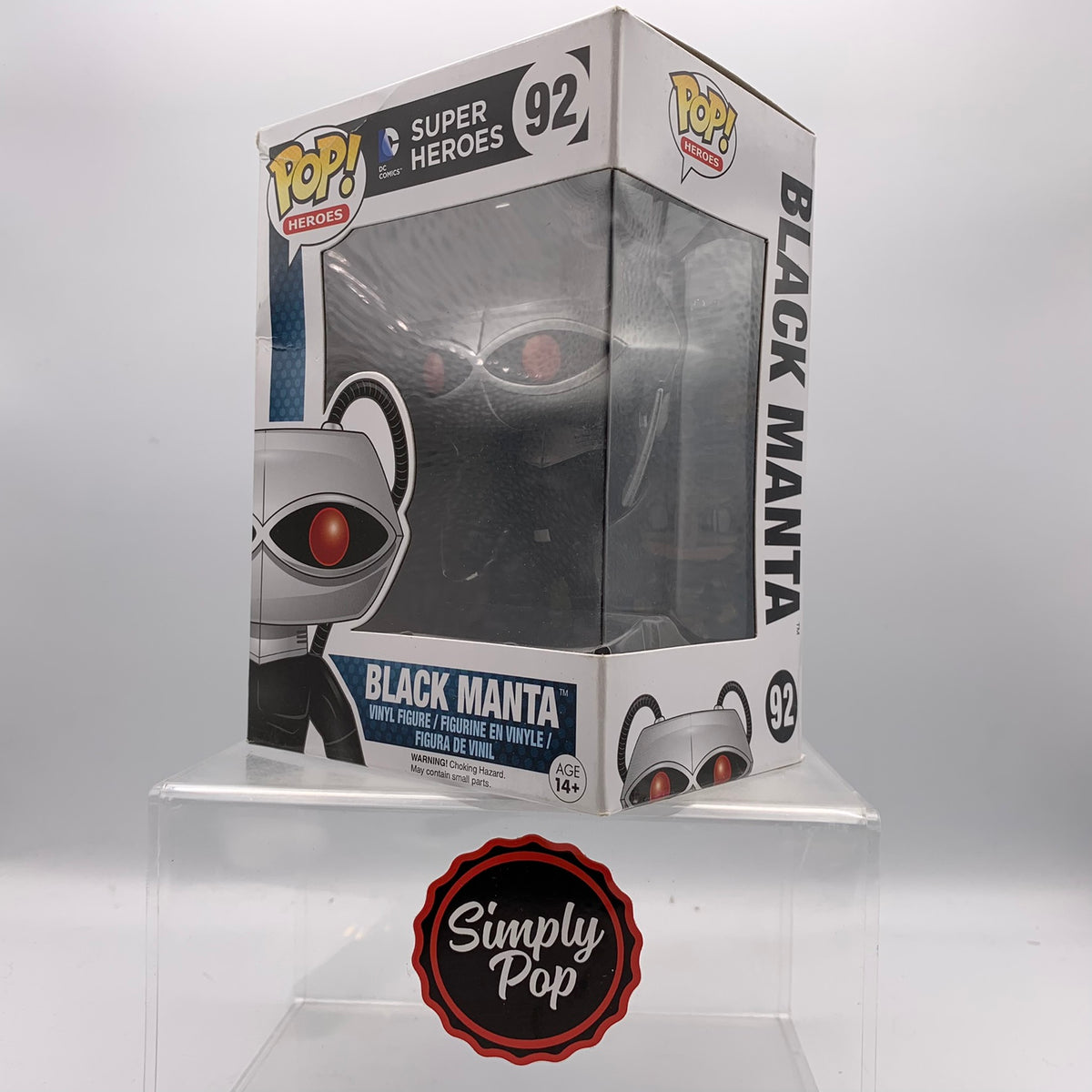 Black manta hot sale funko pop