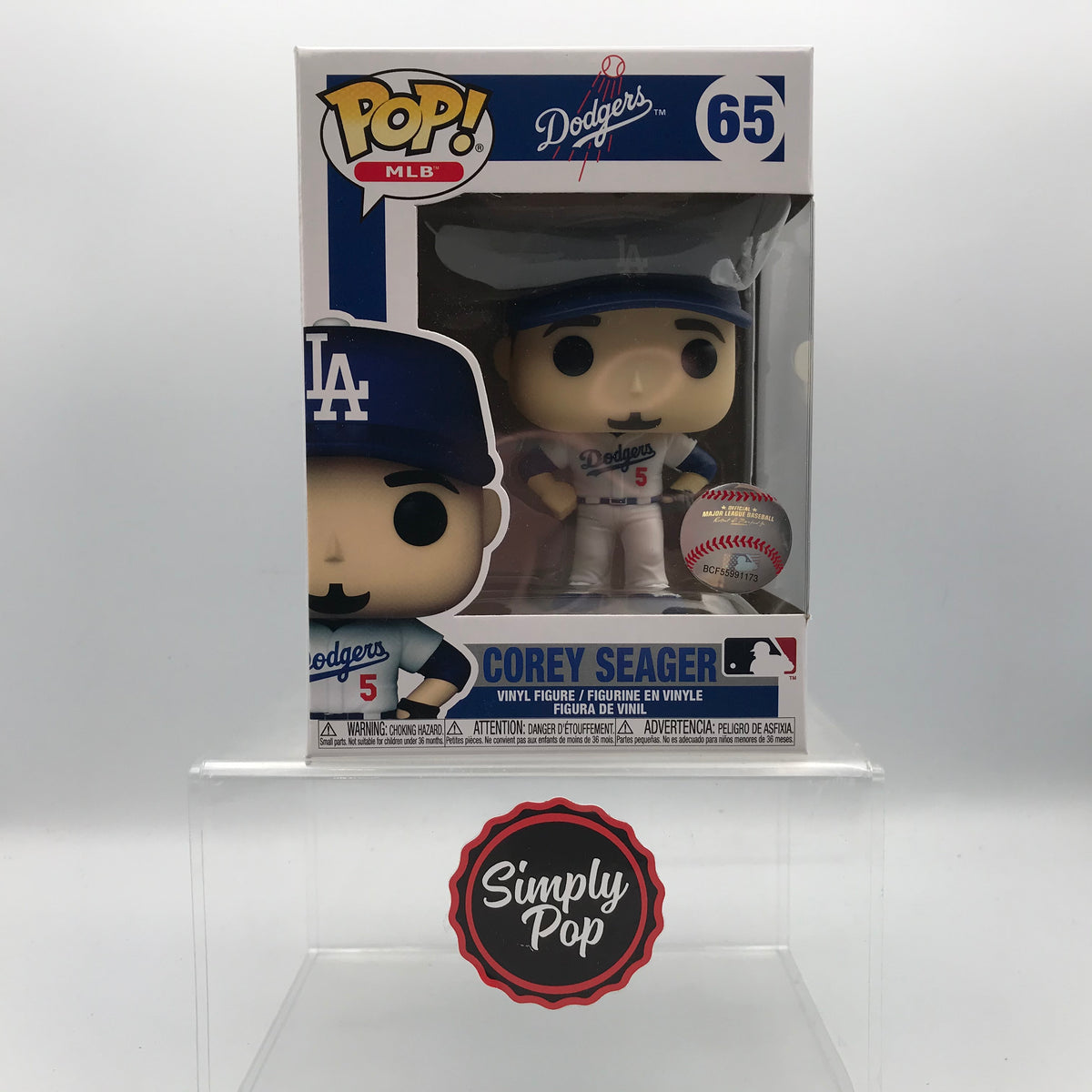 Funko POP! MLB: Dodgers - Mookie Betts (Home Uniform) 