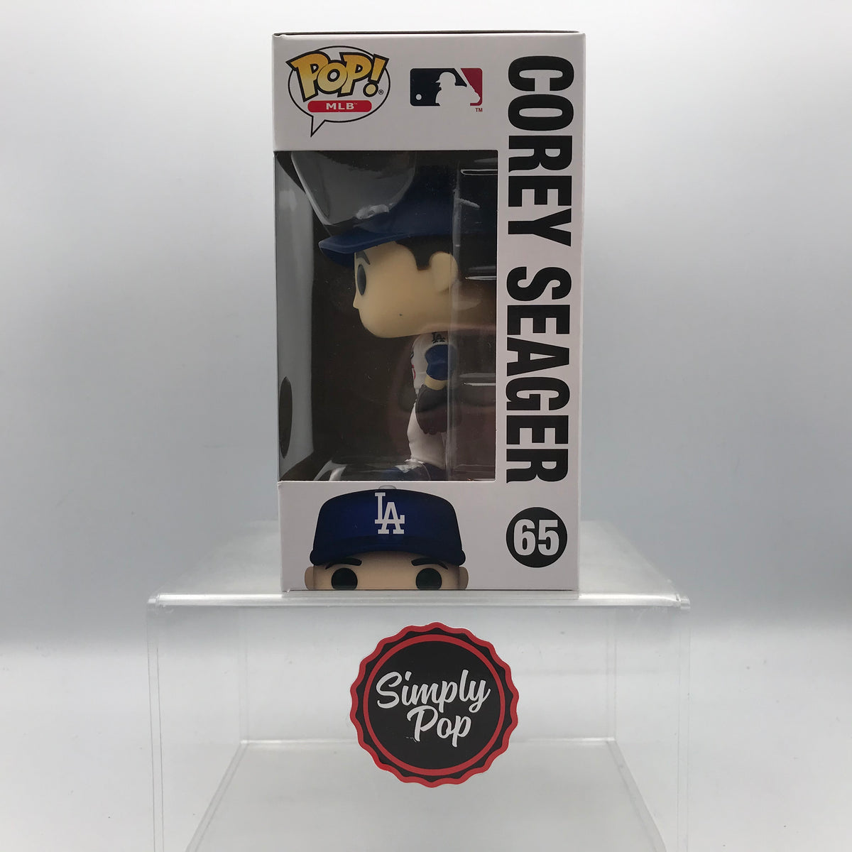 Funko POP MLB LA Dodgers - Corey Seager Home Uniform white