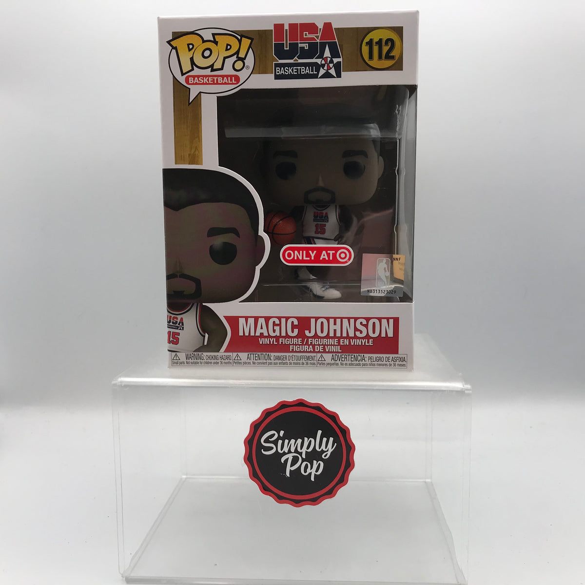 Funko POP USA Dream Team Basketball Magic Johnson #112 Vinyl