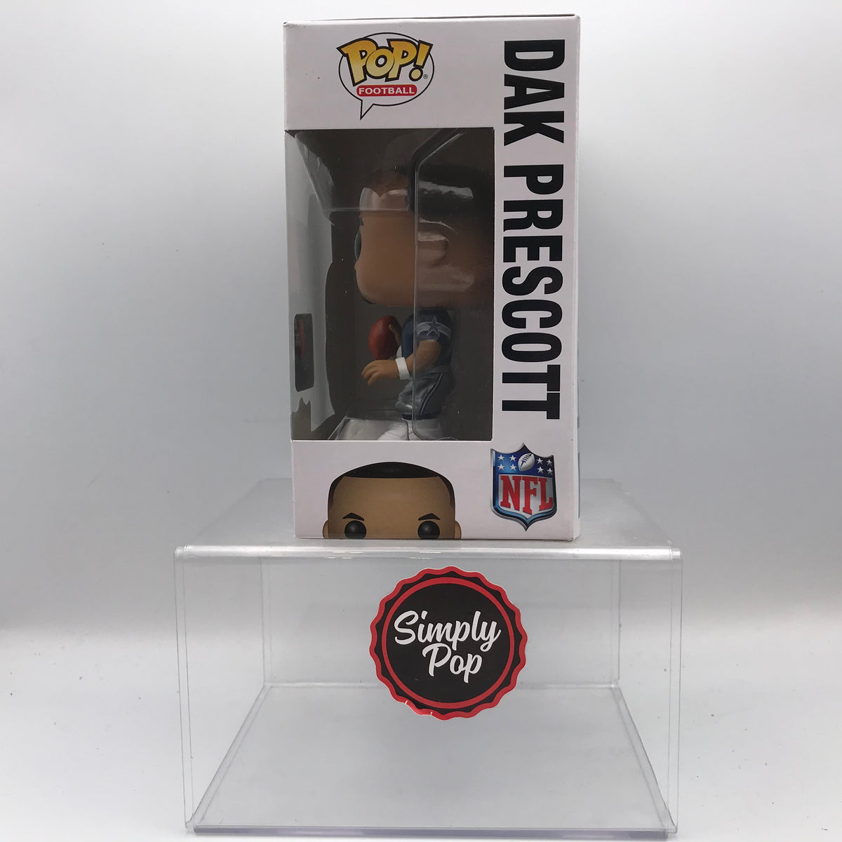 Funko Pop Dak Prescott #67 Blue Jersey NFL Dallas Cowboys – Simply Pop