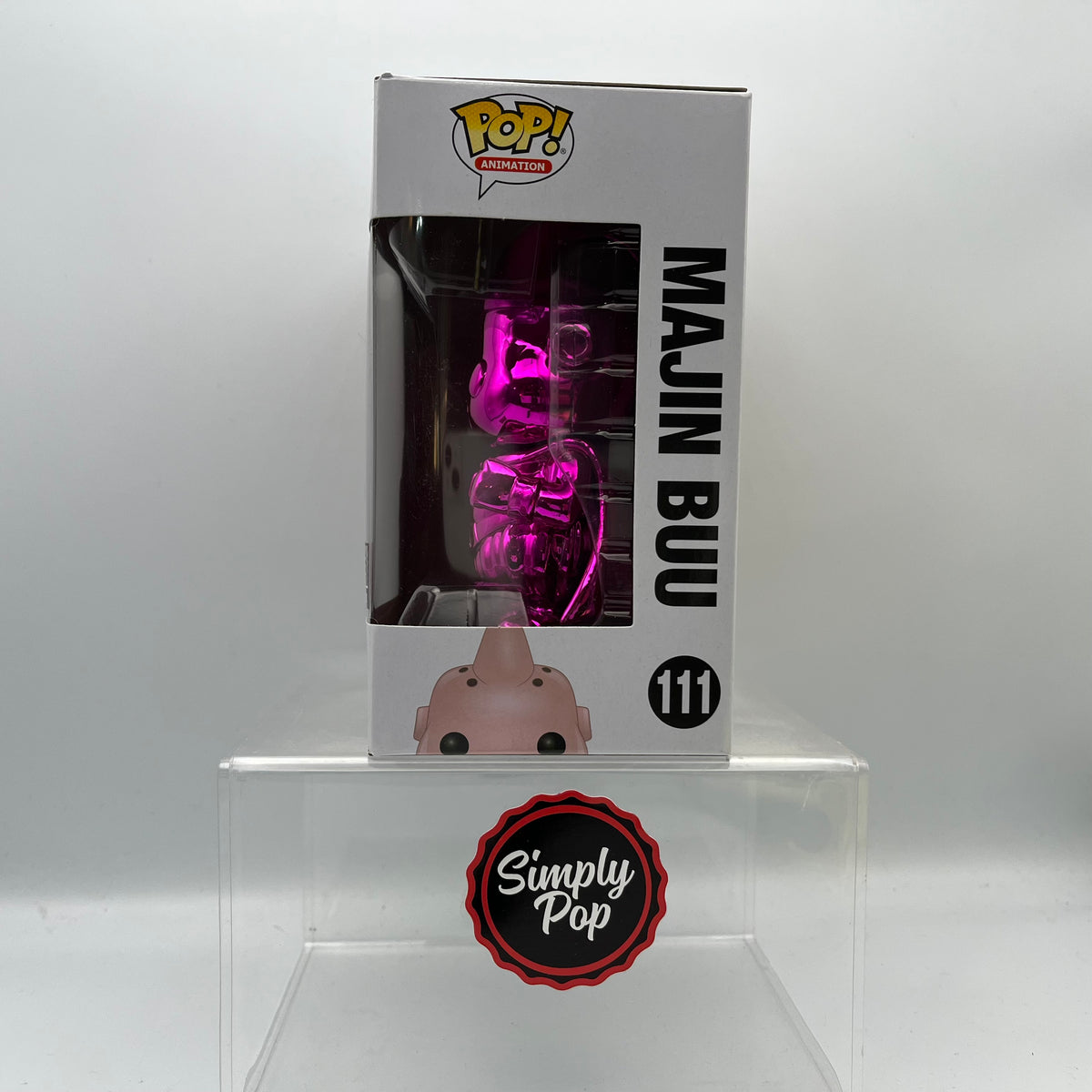 Funko Pop Majin Buu #111 Pink Chrome FYE Exclusive Dragon Ball Z