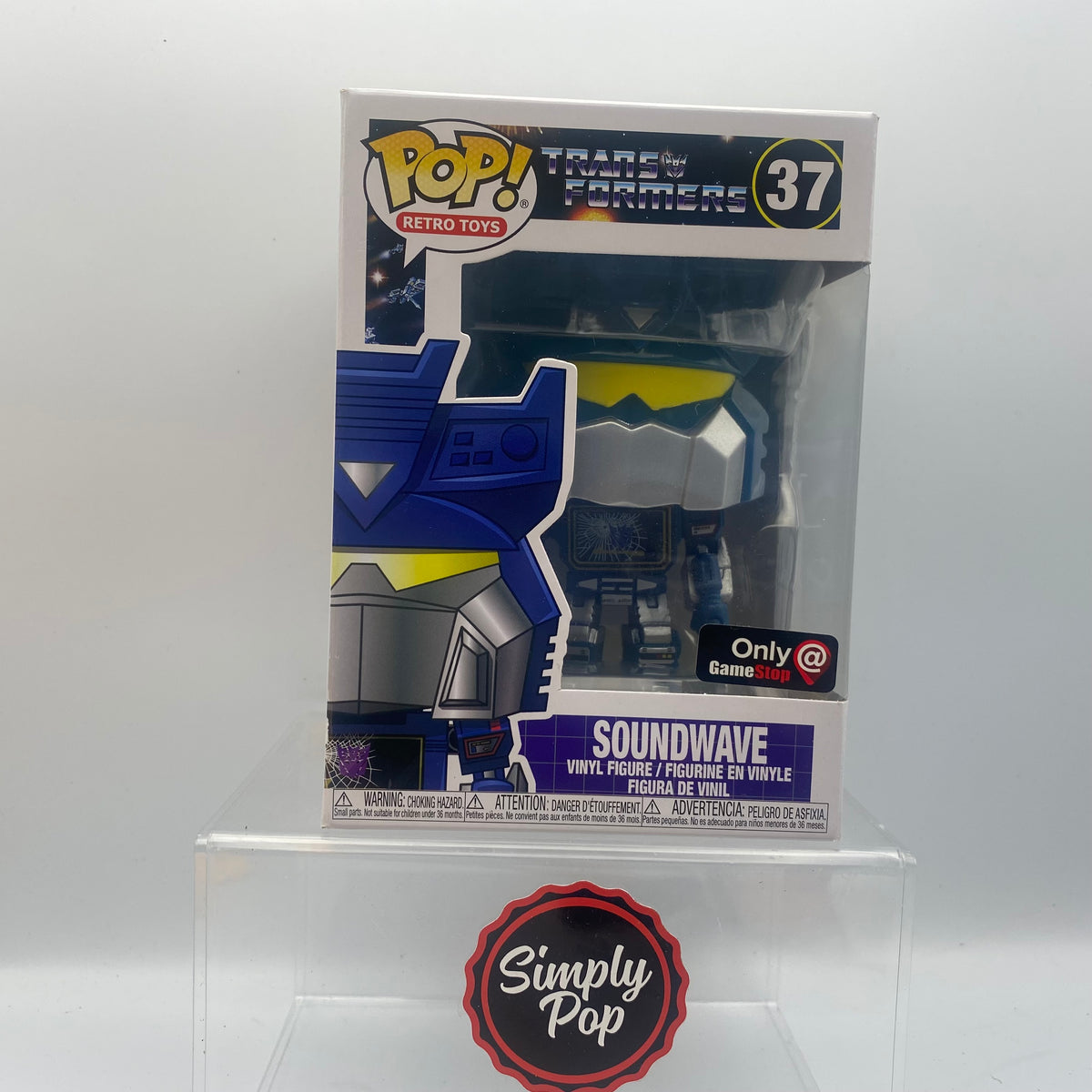 Soundwave on sale funko pop