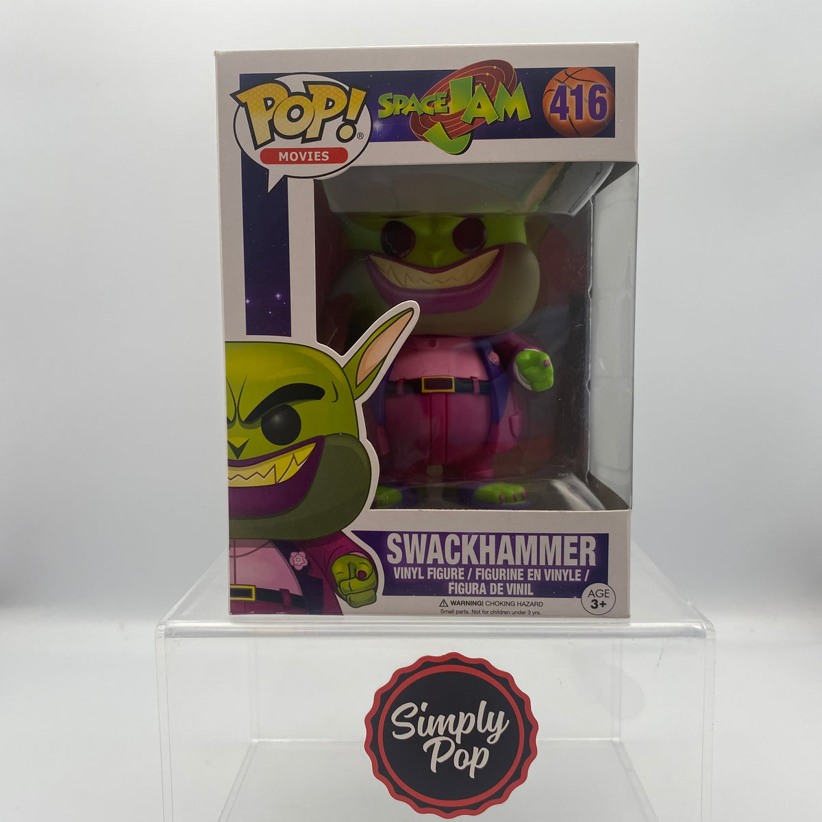 Funko Pop Swackhammer #416 Vaulted Space Jam Movies – Simply Pop