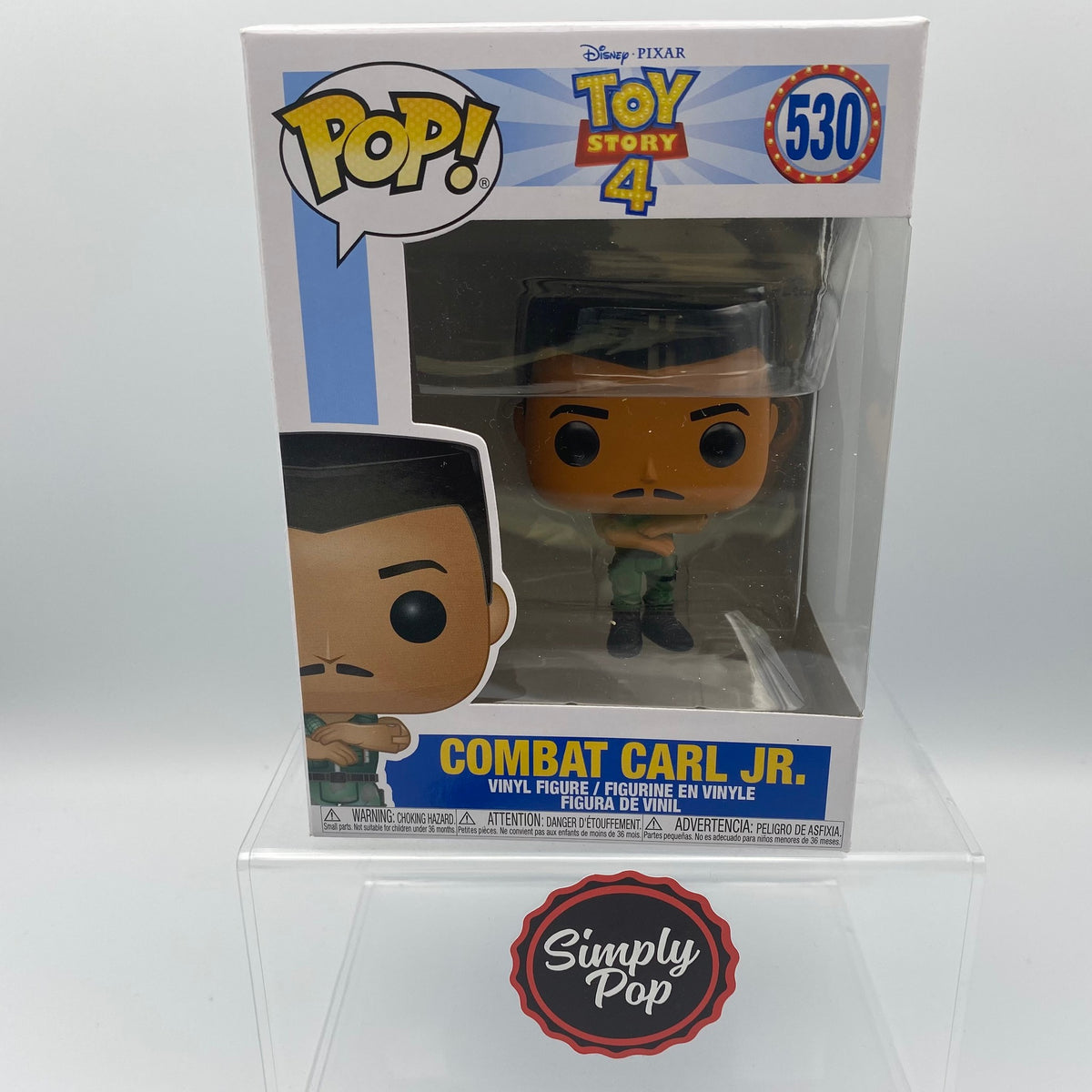 Funko Pop Combat Carl Jr. #530 Disney Toy Story 4