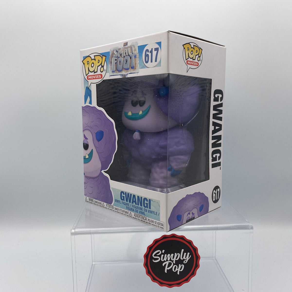 Funko Pop! Vinyl: Smallfoot – Gwangi, Ca. 9 Cm, Sammlerfigur Im Sichtfenster