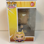 Funko Pop All Might #821 Glows In The Dark Funimation 2021 Exclusive 10" Inch My Hero Academia