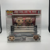 Funko Pop John Cena And The Rock 2-pack With WrestleMania Ring Set WWE