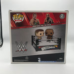 Funko Pop John Cena And The Rock 2-pack With WrestleMania Ring Set WWE