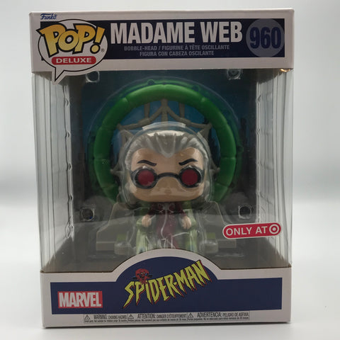 Funko Pop Madame Web #960 6" Inch Deluxe Spider-Man Animated Series Target Exclusive