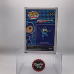 Funko Pop Mega Man Blue 8-bit #13 Games GameStop Exclusive