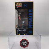 Funko Pop Batman (Blacklight) #369 The Animated Series DC Heroes Hot Topic Exclusive