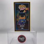 Funko Pop Batman (Blacklight) #369 The Animated Series DC Heroes Hot Topic Exclusive