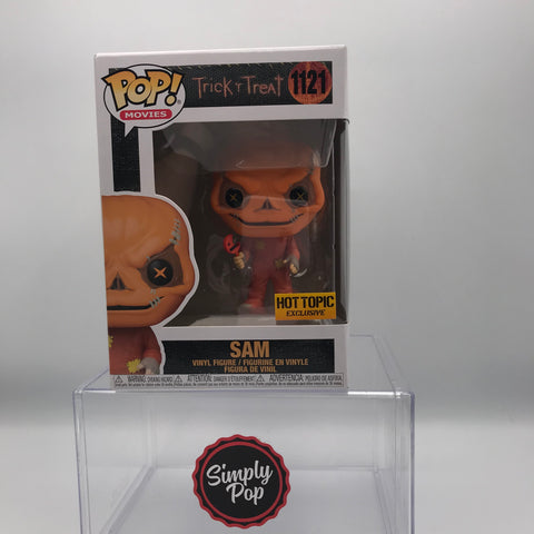 Funko Pop Sam With Candy Unmasked #1121 Trick 'R Treat Hot Topic Exclusive