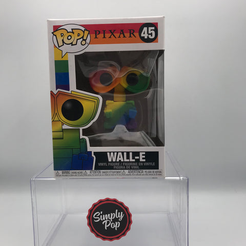 Funko Pop Wall-E Rainbow Pride #45 Disney Pixar
