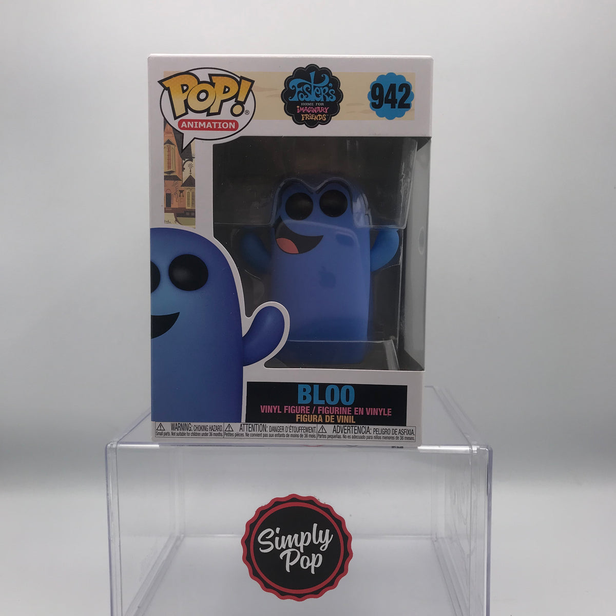 Funko Pop Bloo #942 Foster's Home For Imaginary Friends Animation ...