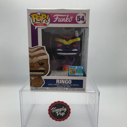 Funko Pop Ringo Purple #54 Ad Icons 1600 PCS 2019 SDCC Official Con Sticker Funko Fundays