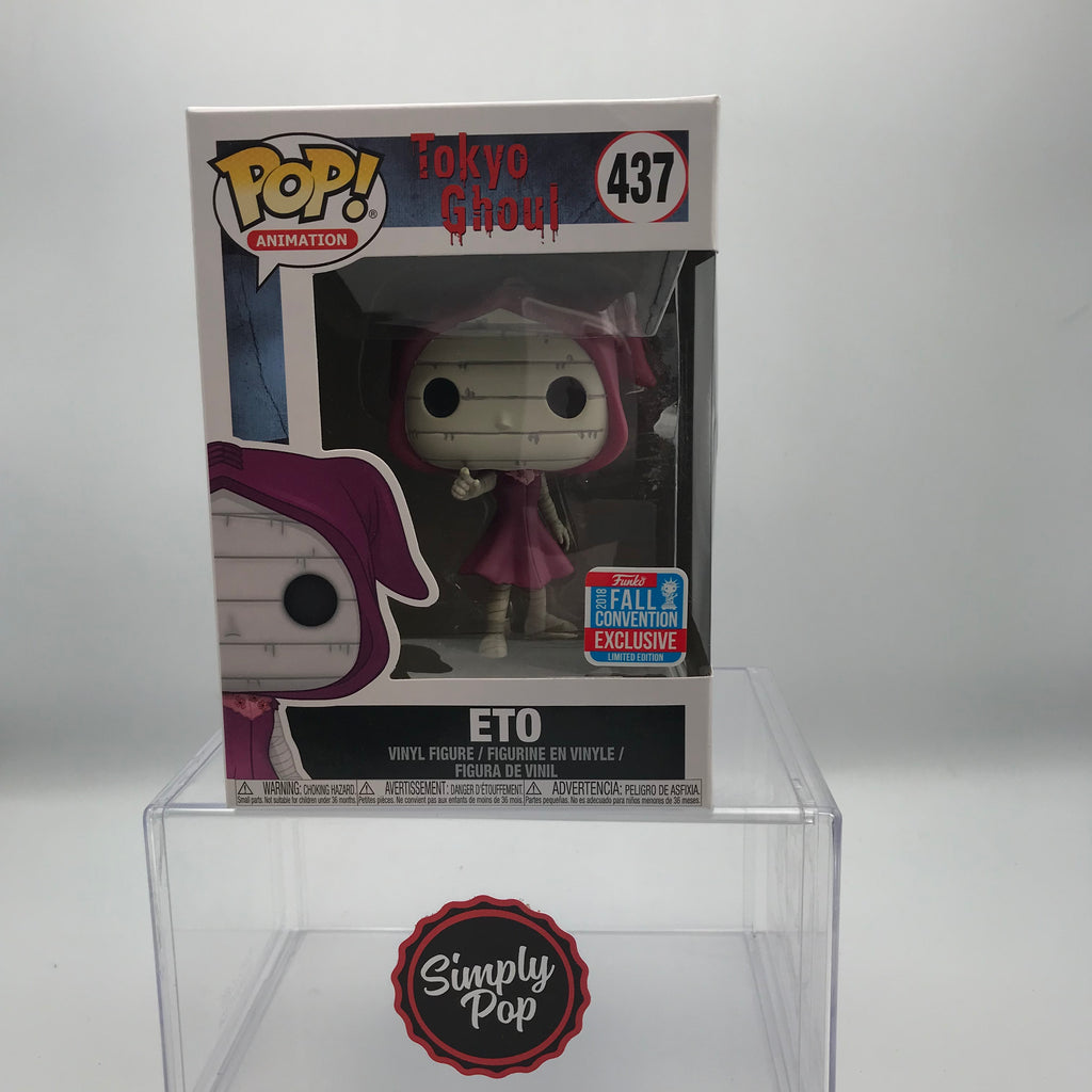 Funko Pop Eto #437 Tokyo Ghoul Vaulted 2018 NYCC Fall Convention Exclu –  Simply Pop