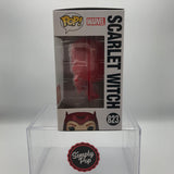 Funko Pop Scarlet Witch #823 Red Translucent Glitter Wanda Vision Marvel Collector Corps