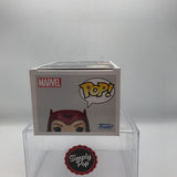 Funko Pop Scarlet Witch #823 Red Translucent Glitter Wanda Vision Marvel Collector Corps
