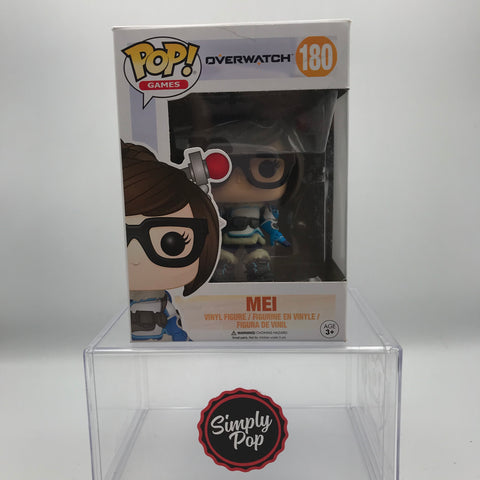 Funko Pop Mei #180 Games Overwatch - B Damaged