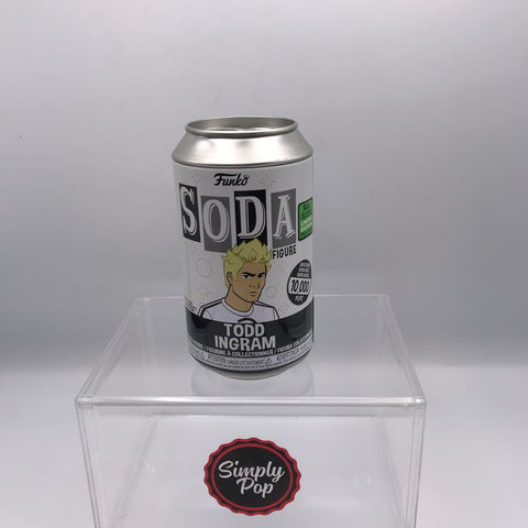 Funko Pop Soda Todd Ingram Glow In The Dark GITD Chase Movies Scott Pilgrim 2021 ECCC