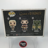 Funko Pop Khal Khaleesi & Rhaegal 3-pack Game Of Thrones Vaulted