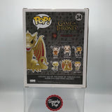 Funko Pop Viserion #34 Dragon Game Of Thrones 6 Inch Super Sized