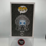 Funko Pop Night King #75 Iron Throne Game Of Thrones 6 Inch Super Sized