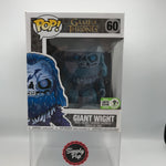 Funko Pop Giant Wight #60 Game Of Thrones 6 Inch Super Sized Emerald City Comic Con Exclusive Official Sticker