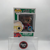 Funko Pop Stan Lee Superhero Red #03 Icons Marvel LACC Los Angeles Comic Con Exclusive