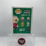 Funko Pop Stan Lee Superhero Red #03 Icons Marvel LACC Los Angeles Comic Con Exclusive