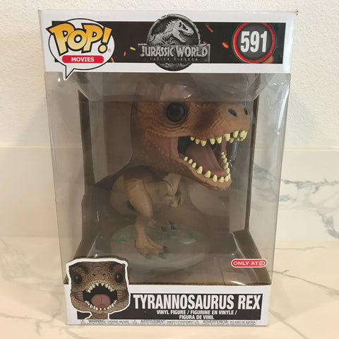 Funko Pop Tyrannosaurus Rex #591 Jurassic World 10" Inches Target Exclusive