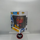Funko Pop Hades #381 Chase Red Glitter Diamond Collection Hot Topic Exclusive Disney Hercules