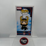 Funko Pop Loki Two Blades Finale Outfit #248 Marvel Collector Corps Exclusive