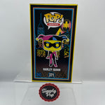Funko Pop Harley Quinn #371 Black Light Glow The Animated Series DC Heroes Hot Topic Exclusive