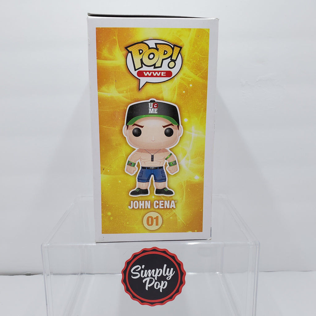 Funko Pop John Cena Green Hat #01 Vaulted WWE Exclusive Grail