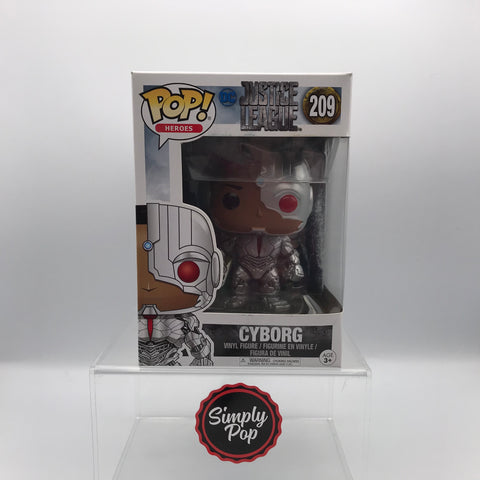 Funko Pop Cyborg #209 DC Heroes Justice League