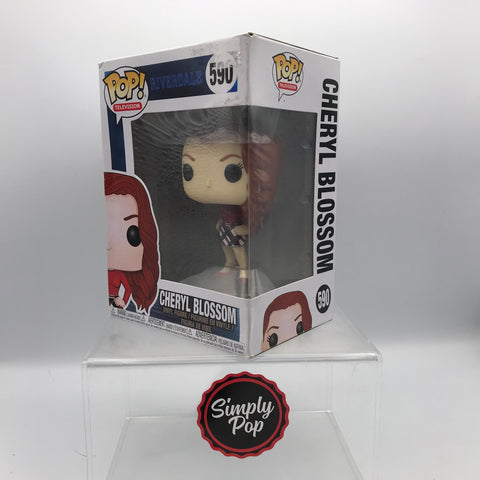 Funko Pop Cheryl Blossom #590 TV Riverdale - Box Damage - C